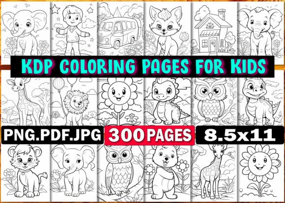 Download KDP Coloring Pages for Kids - Coloring pages Collection
