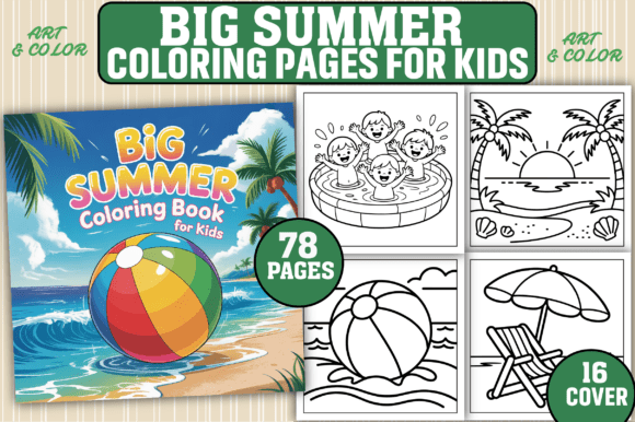 Download 78 Big Summer Coloring Pages for Kids - Coloring pages Collection