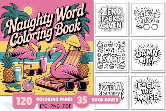 Download ADULT - Naughty Word Coloring Pages - Coloring pages Collection