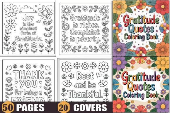 Download Gratitude Quotes Coloring Pages - Coloring pages Collection
