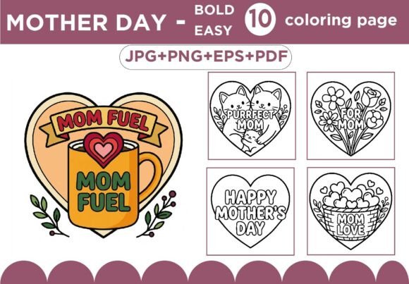 Download Mother Day Coloring Pages - Coloring pages Collection