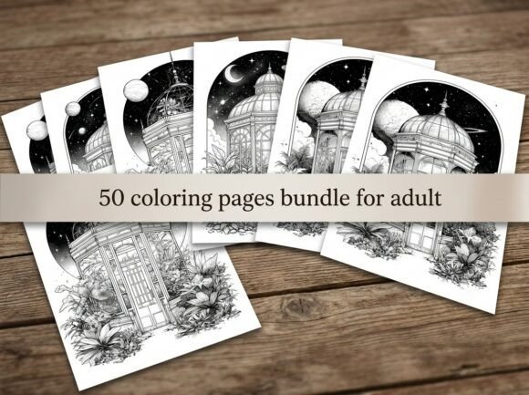 Download Celestial Greenhouse Coloring Pages - Coloring pages Collection