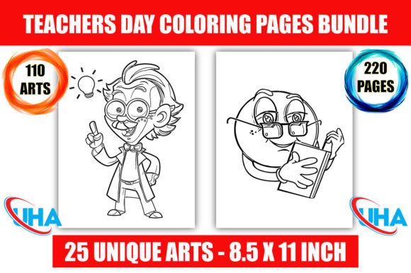 Download Teachers Day Coloring Pages Big Bundle - Coloring pages Collection