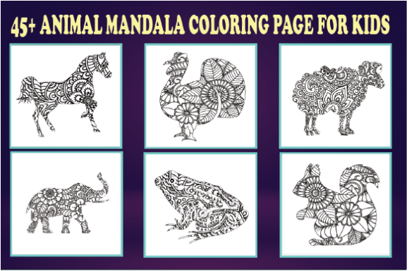 Download Animal Mandala Coloring Pages - Coloring pages Collection