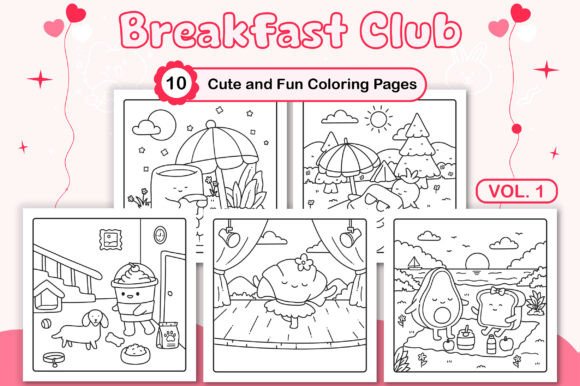 Download Breakfast Club Cute &amp; Fun Coloring Pages - Coloring pages Collection