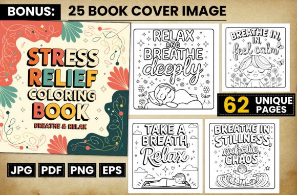 Download Breathe &amp; Relax Quotes Coloring Pages - Coloring pages Collection
