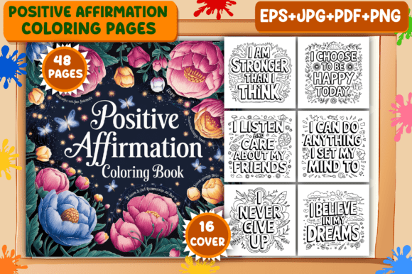 Download Positive Affirmation Coloring Pages - Coloring pages Collection