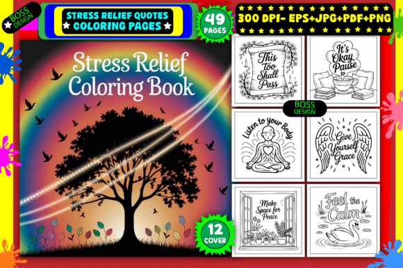 Download Stress Relief Quotes Coloring Pages - Coloring pages Collection
