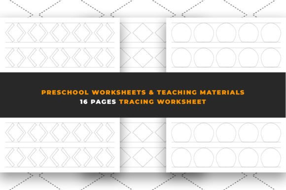 Download Preschool Worksheets &amp; Teaching Material - Premium Bundle