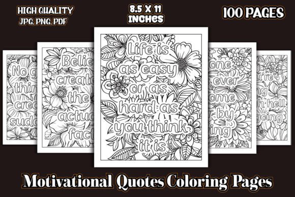 Download Motivational Quotes Coloring Pages - Coloring pages Collection