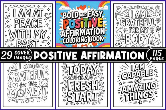 Download Positive Affirmation Coloring Pages - Coloring pages Collection