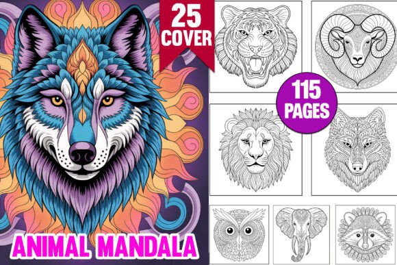 Download Animal Mandala Coloring Pages - Coloring pages Collection