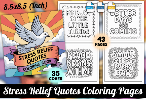 Download Stress Relief Quotes Coloring Pages - Coloring pages Collection