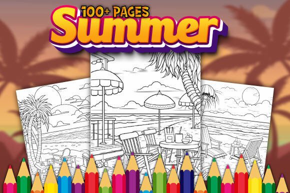 Download 100+ Summer Coloring Pages - Coloring pages Collection