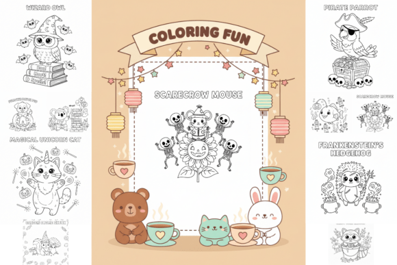 Download Coloring Fun Coloring Pages Pack - Coloring pages Collection