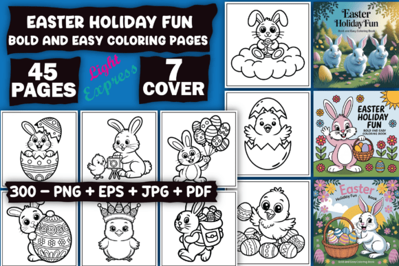 Download Easter Holiday Fun Coloring Pages - Coloring pages Collection