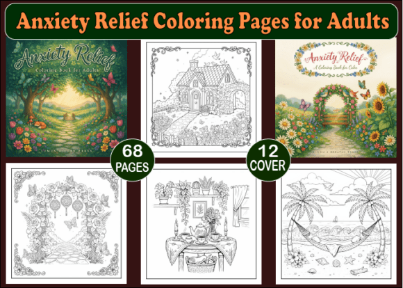 Download Anxiety Relief Coloring Pages for Adults - Coloring pages Collection