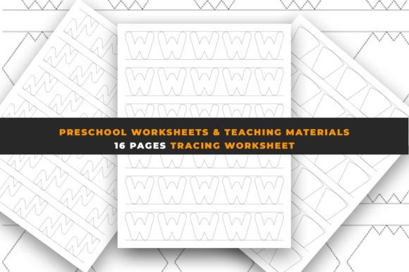 Download Preschool Worksheets &amp; Teaching Material - Premium Bundle