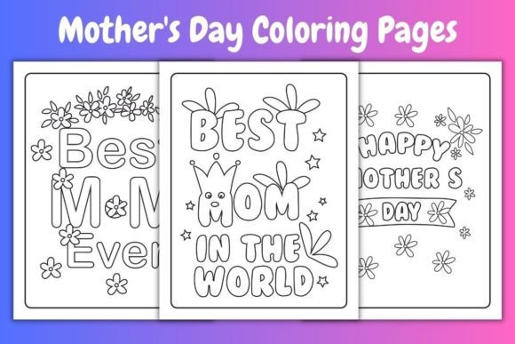 Download HAPPY MOTHER’S DAY COLORING PAGES - Coloring pages Collection