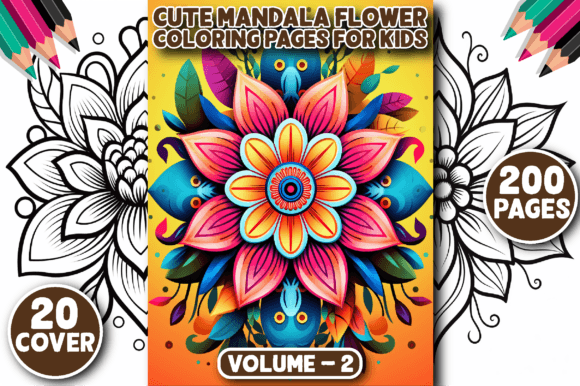 Download 200 Cute Mandala Flower Coloring Pages - Coloring pages Collection