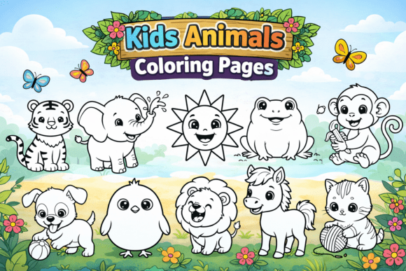 Download My Jungle Adventure Kids Coloring Book - Kids coloring book Collection