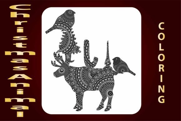 Download Christmas Animal Coloring Pages - Coloring pages Collection