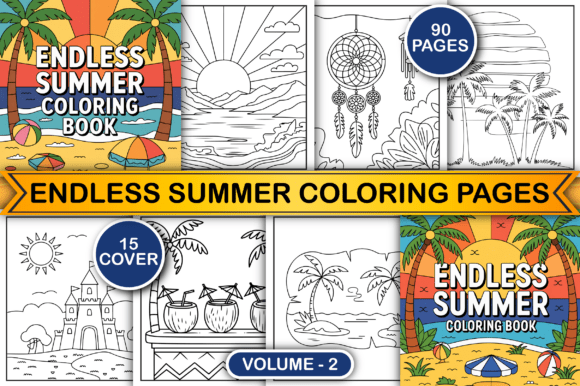 Download Endless Summer Coloring Pages for Adults - Coloring pages Collection