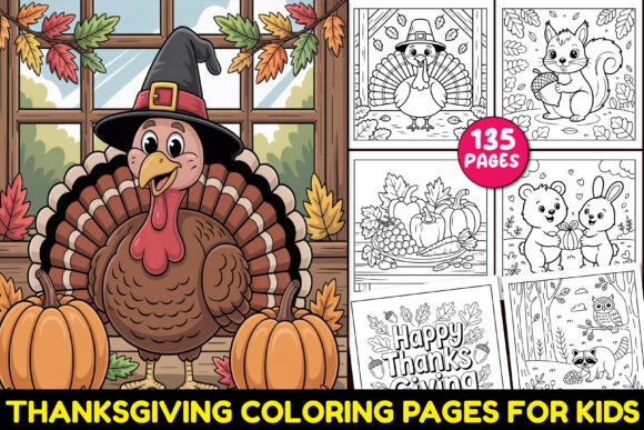 Download Thanksgiving Coloring Pages for Kids - Coloring pages Collection