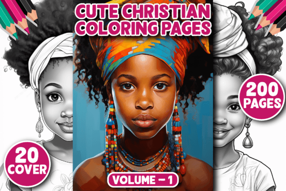 Download 200 Cute Christian Coloring Pages V - 1 - Coloring pages Collection