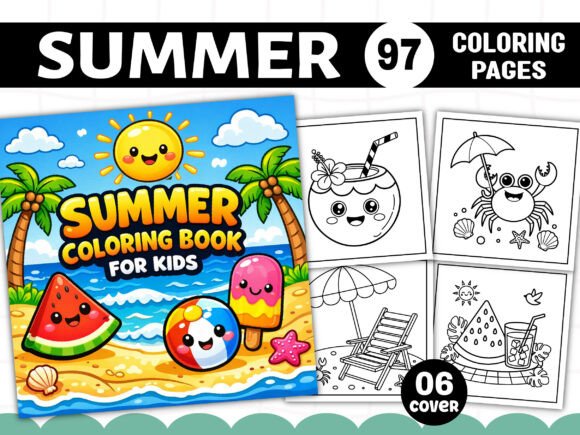 Download SUMMER COLORING PAGES for KIDS - Coloring pages Collection