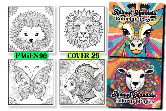 Download Bold Easy Animal Mandala Coloring Pages - Coloring pages Collection