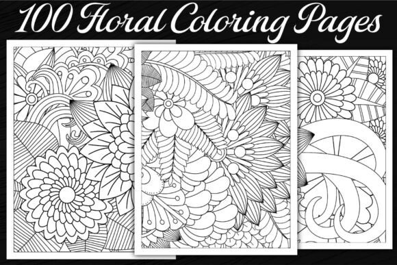 Download Floral Coloring Pages - Coloring pages Collection