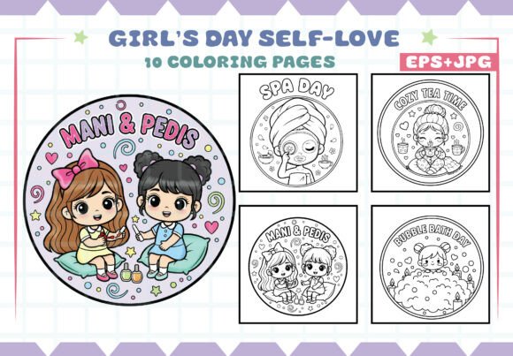 Download Girl’s Day Self-Love Coloring Pages - Coloring pages Collection