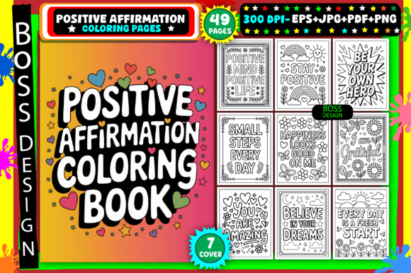 Download Positive Affirmation Coloring Pages - Coloring pages Collection