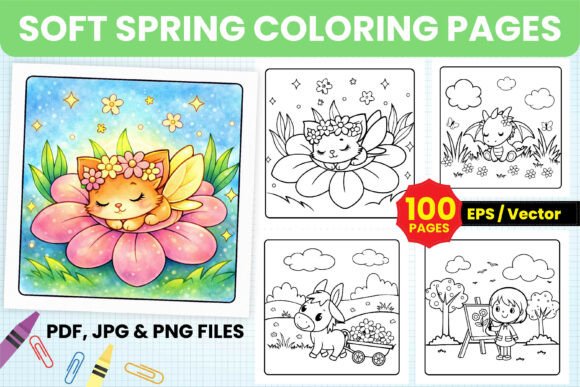 Download Soft Spring Coloring Pages for Teens - Coloring pages Collection