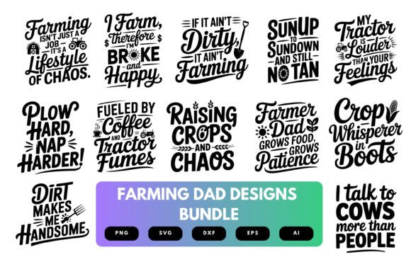 Download Farming Dad SVG Bundle - Premium Resources