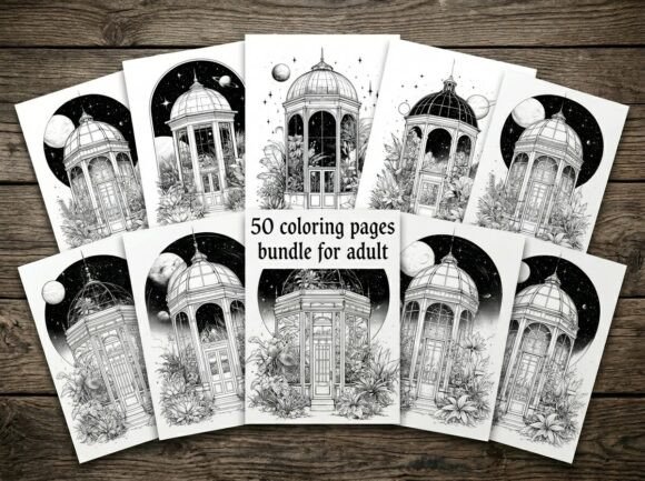 Download Celestial Greenhouse Coloring Pages - Coloring pages Collection