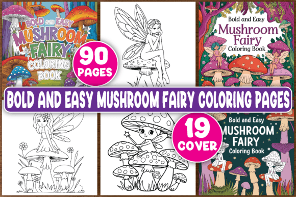 Download Mushroom Fairy Coloring Pages - Coloring pages Collection