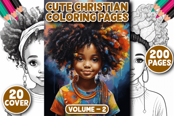 Download 200 Cute Christian Coloring Pages V - 2 - Coloring pages Collection