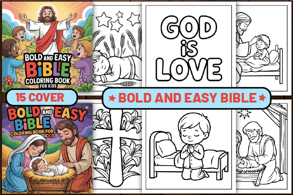 Download 76 Bold and Easy Bible Coloring Pages - Coloring pages Collection