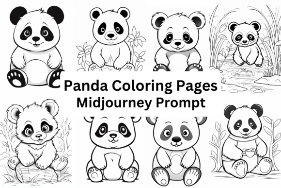 Download Ai Prompt for Panda Coloring Pages - Coloring pages Collection