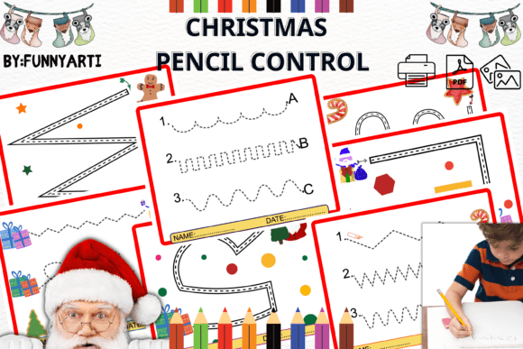 Download Winter Pencil Control - Premium Resources