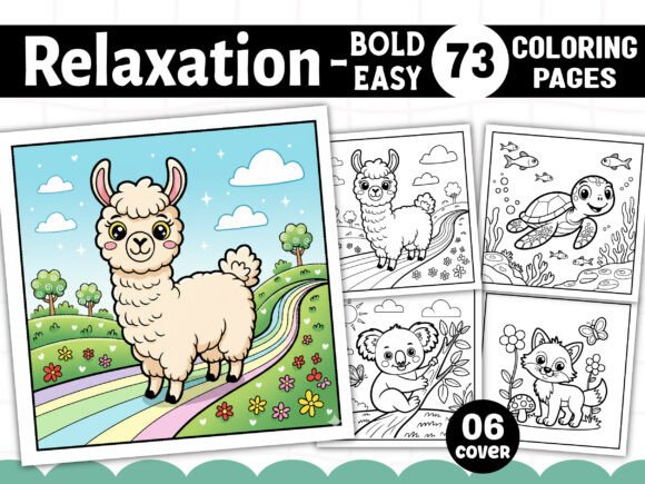 Download Bold and Easy Relaxation Coloring Pages - Coloring pages Collection