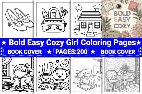 Download Bold Easy Cozy Girl Coloring Pages - Coloring pages Collection