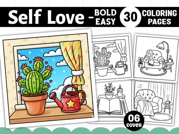 Download Bold and Easy Self Love Coloring Pages - Coloring pages Collection