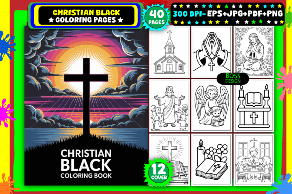 Download Christian Black Coloring Pages for Kids - Coloring pages Collection