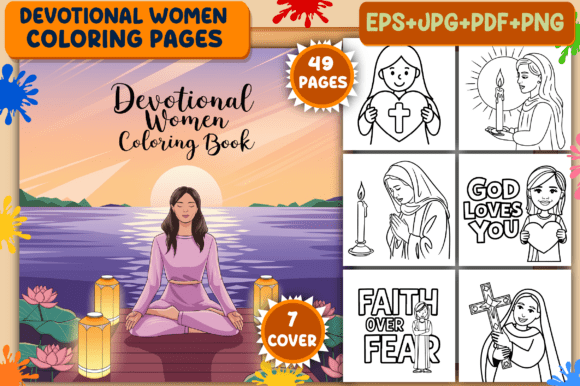 Download Devotional Women Coloring Pages - Coloring pages Collection