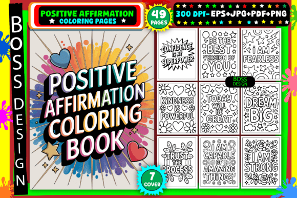 Download Positive Affirmation Coloring Pages - Coloring pages Collection