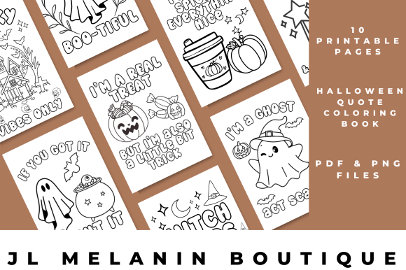 Download Halloween Quote Coloring Pages - Coloring pages Collection