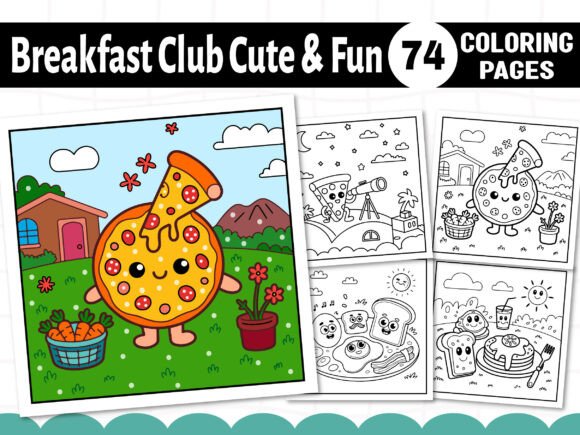 Download Breakfast Club Cute &amp; Fun Coloring Pages - Coloring pages Collection